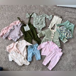 Baby girl outfits 0-3